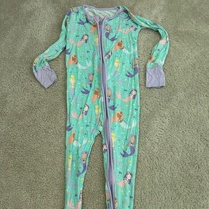 Little Sleepies Mermaid PJs Size 2T